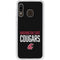 Cougars Washington State Galaxy A20 Clear Case