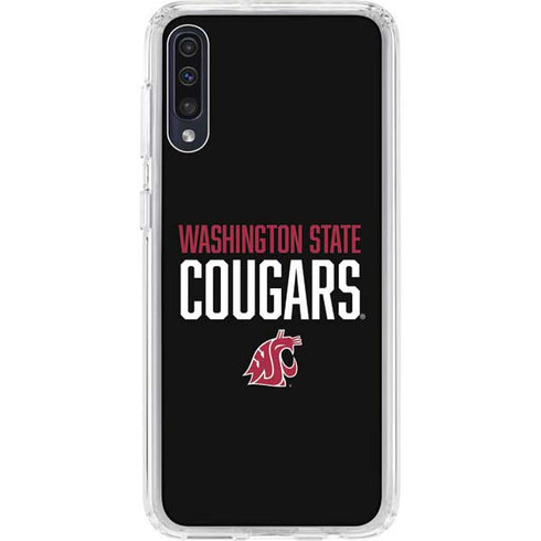Cougars Washington State Galaxy A50 Clear Case