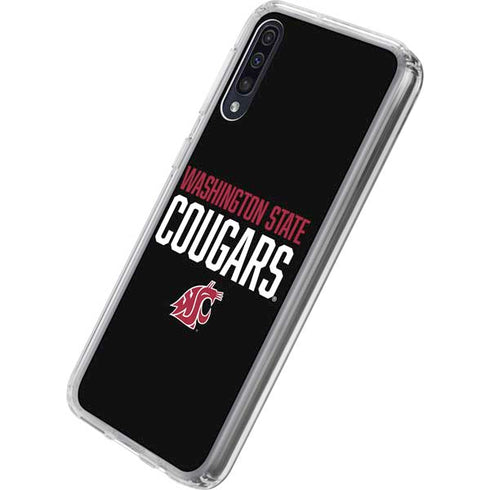 Cougars Washington State Galaxy A50 Clear Case