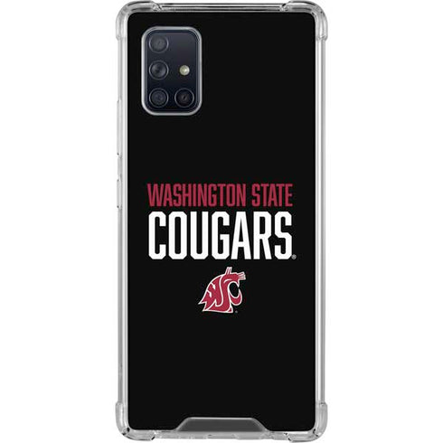 Cougars Washington State Galaxy A71 5G Clear Case