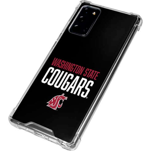 Cougars Washington State Galaxy Note20 5G Clear Case