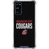 Cougars Washington State Galaxy S20 FE Clear Case