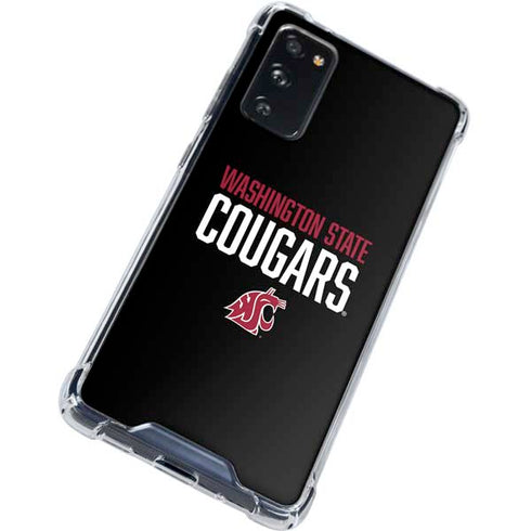 Cougars Washington State Galaxy S20 FE Clear Case