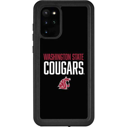 Cougars Washington State Galaxy S20 Plus Waterproof Case