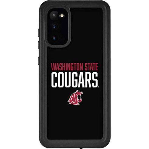 Cougars Washington State Galaxy S20 Waterproof Case