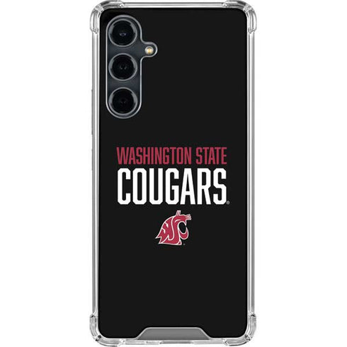 Washington State University Cougars Galaxy S23 FE Clear Case