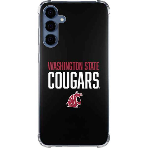 Washington State University Cougars Galaxy S24 Clear Case