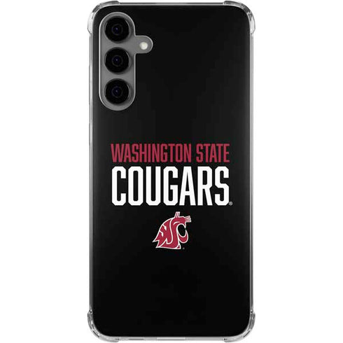 Washington State University Cougars Galaxy S24 Plus Clear Case