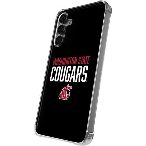 Washington State University Cougars Galaxy S24 Plus Clear Case