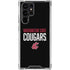 Washington State University Cougars Galaxy S24 Ultra Clear Case