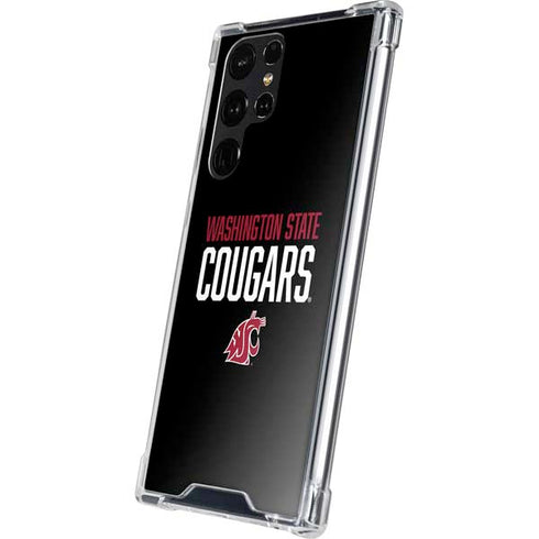 Washington State University Cougars Galaxy S24 Ultra Clear Case