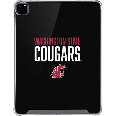 Cougars Washington State iPad Pro 12.9in (2020) Clear Case