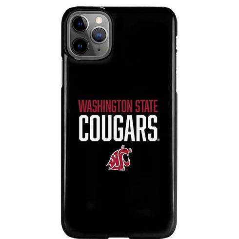 Cougars Washington State iPhone 11 Pro Max Lite Case