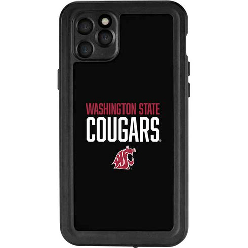Cougars Washington State iPhone 11 Pro Max Waterproof Case