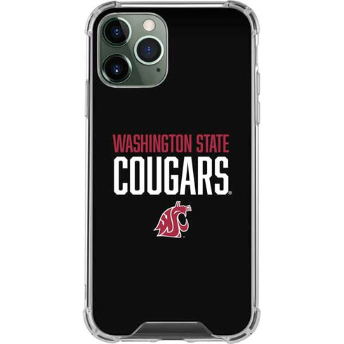 Cougars Washington State iPhone 12 Pro Clear Case