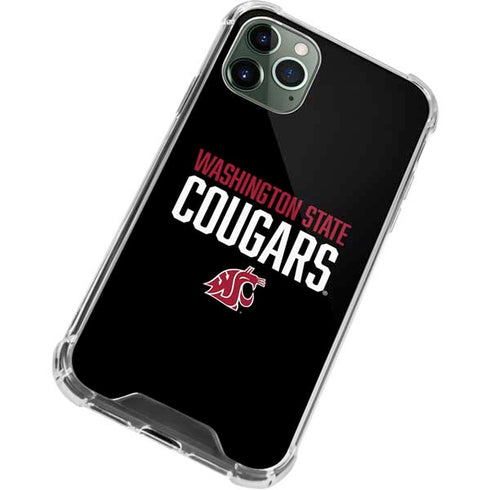 Cougars Washington State iPhone 12 Pro Clear Case
