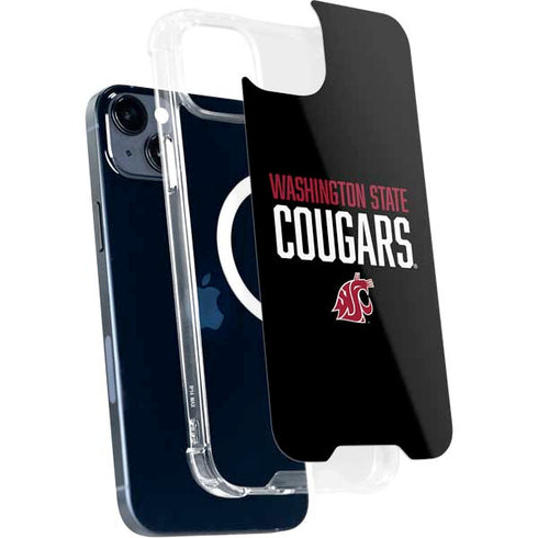 Washington State University Cougars iPhone 15 Plus MagSafe Case