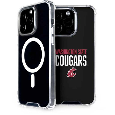 Washington State University Cougars iPhone 15 Pro MagSafe Case