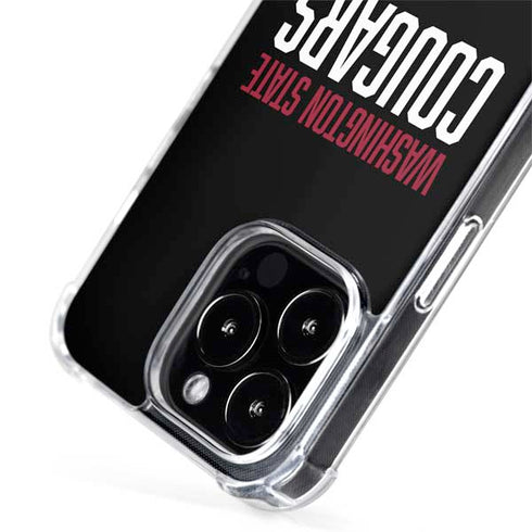 Washington State University Cougars iPhone 15 Pro MagSafe Case