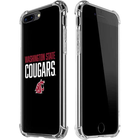 Washington State University Cougars iPhone 7/8 Plus Clear Case