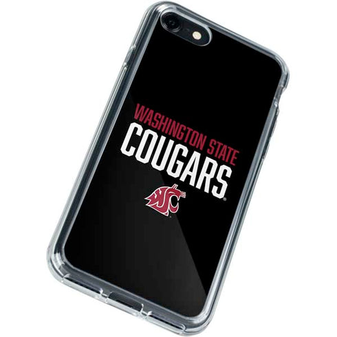 Cougars Washington State iPhone SE (2nd & 3rd Gen) Clear Case