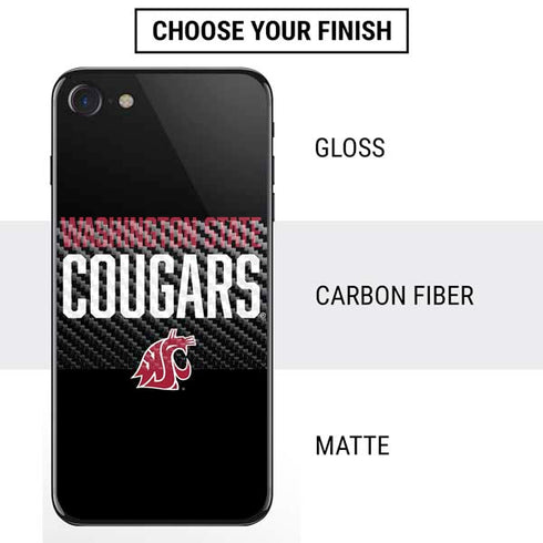 Cougars Washington State iPhone SE (2nd & 3rd Gen) Skin
