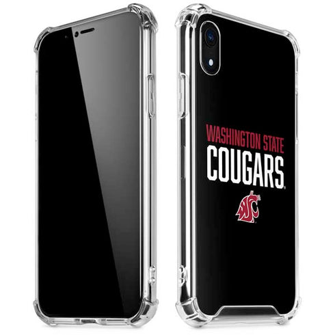 Washington State University Cougars iPhone XR Clear Case