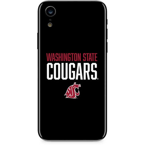 Cougars Washington State iPhone XR Skin