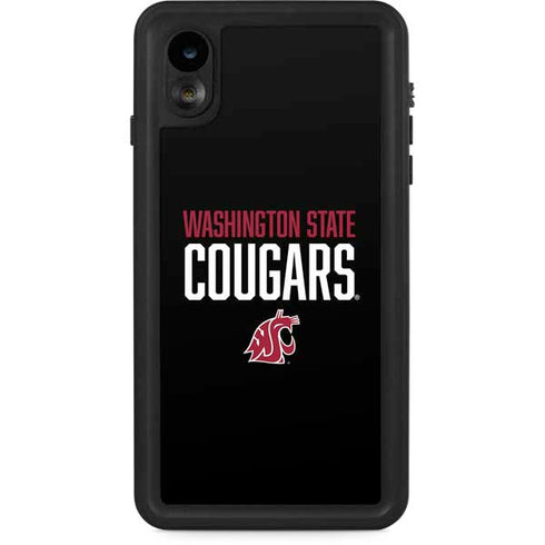 Cougars Washington State iPhone XR Waterproof Case
