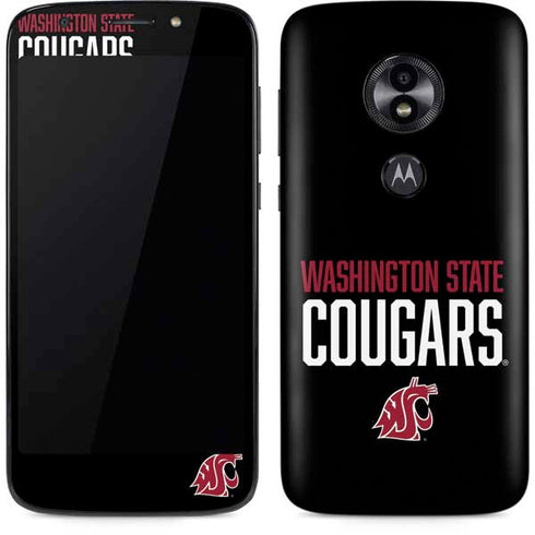 Cougars Washington State Moto E5 Play Skin