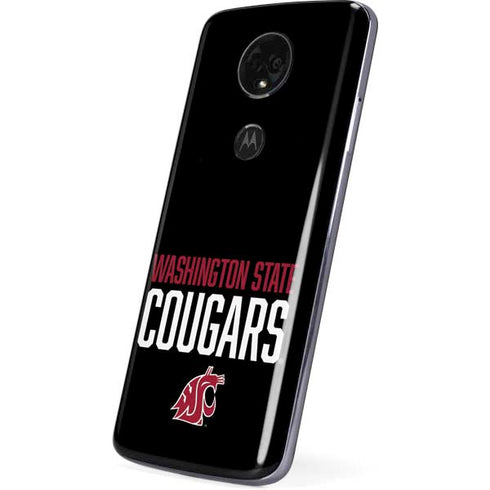 Cougars Washington State Moto E5 Plus Skin