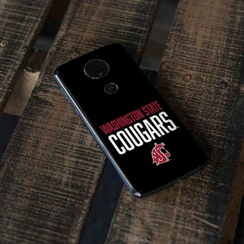 Cougars Washington State Moto E5 Plus Skin