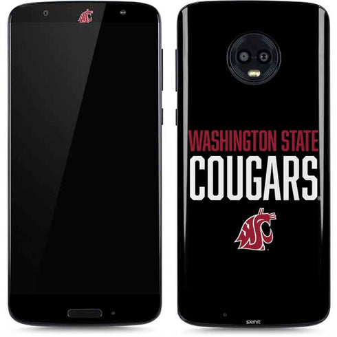 Cougars Washington State Moto G6 Skin