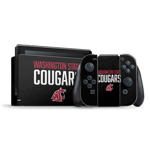 Cougars Washington State Nintendo Switch Bundle Skin