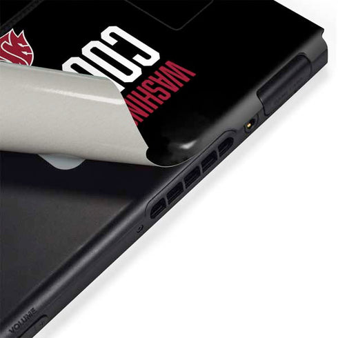 Cougars Washington State Nintendo Switch Bundle Skin