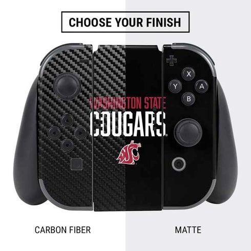 Cougars Washington State Nintendo Switch Bundle Skin