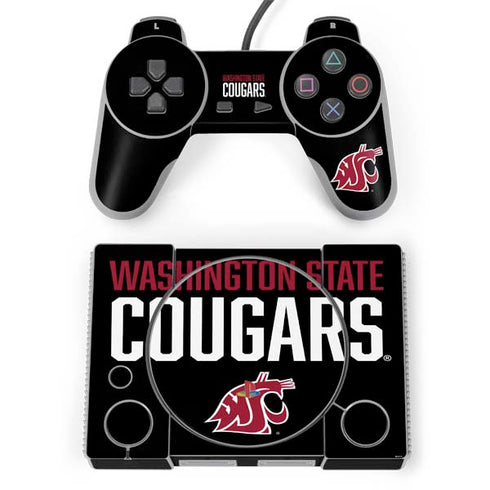 Cougars Washington State PlayStation Classic Bundle Skin