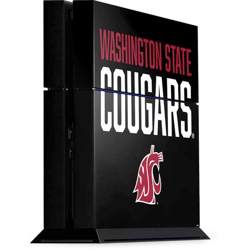 Cougars Washington State PS4 Console Skin