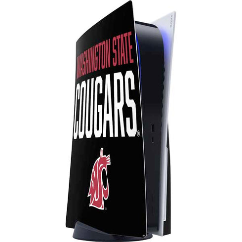 Cougars Washington State PS5 Console Skin