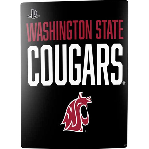 Cougars Washington State PS5 Console Skin