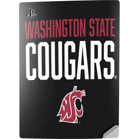 Cougars Washington State PS5 Digital Edition Console Skin