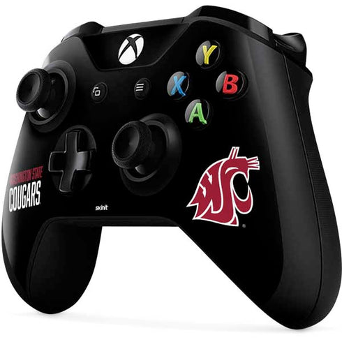 Cougars Washington State Xbox One X Controller Skin