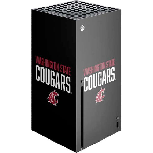 Cougars Washington State Xbox Series X Console Skin