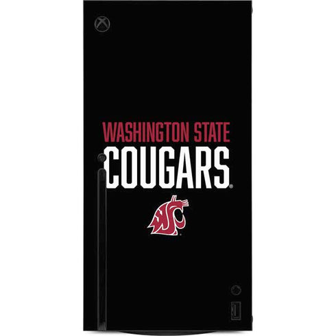 Cougars Washington State Xbox Series X Console Skin