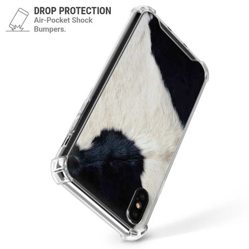 Cow iPhone XS Max Clear Case