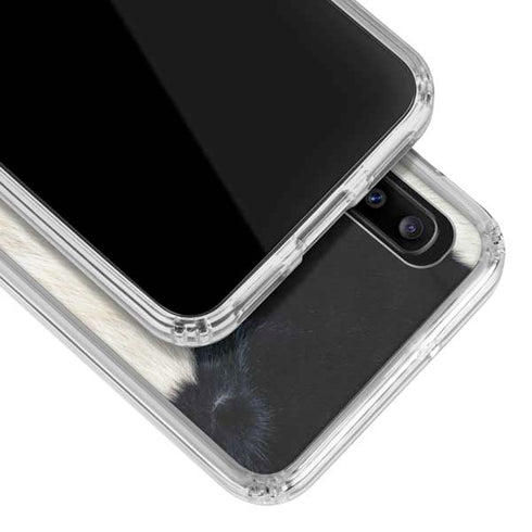 Cow Animal Print Galaxy A30 Clear Case