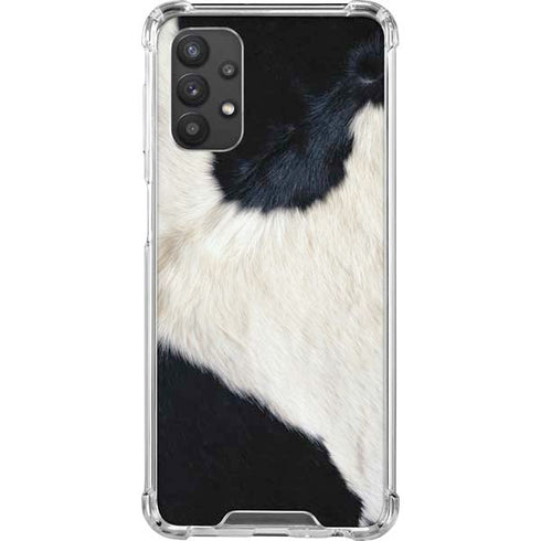 Cow Animal Print Galaxy A32 5G Clear Case