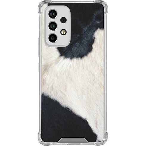Cow Animal Print Galaxy A53 5G Clear Case