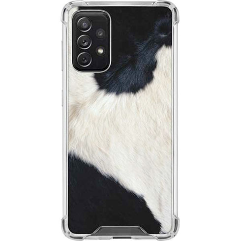 Cow Animal Print Galaxy A72 5G Clear Case