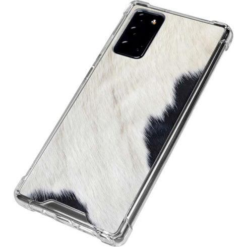 Cow Animal Print Galaxy Note20 5G Clear Case